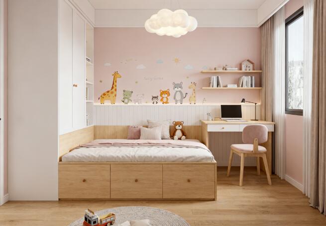 兒童房做榻榻米好不好？3大優(yōu)勢+2個注意點，看完再決定