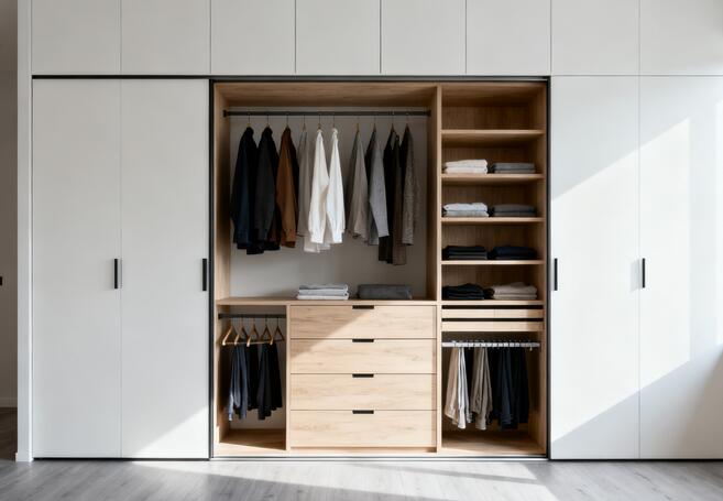 定制衣柜注意事項，裝出實用又合身的收納空間