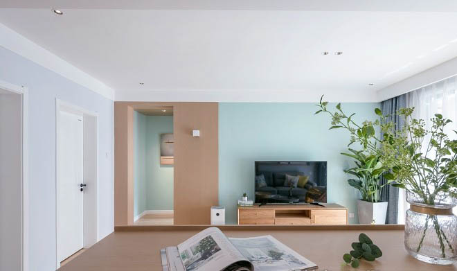 98平北歐風(fēng)家裝案例，簡(jiǎn)單實(shí)用最好！