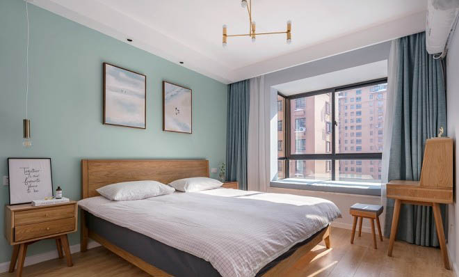 98平北歐風(fēng)家裝案例，簡(jiǎn)單實(shí)用最好！