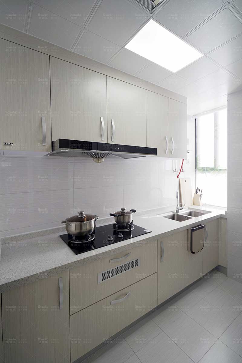 106平現(xiàn)代簡約風實拍圖，構(gòu)建清新宜居小窩