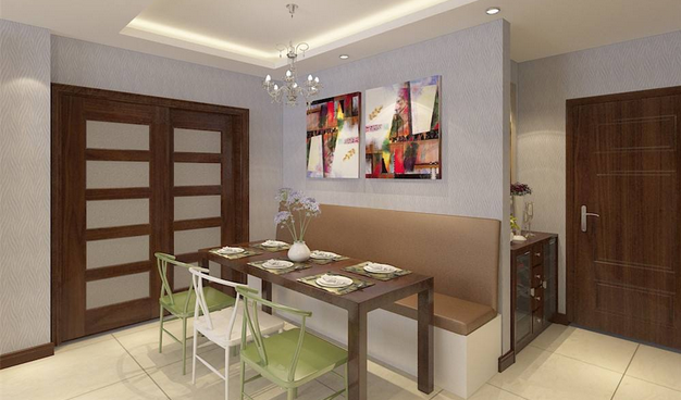 裝修餐廳時(shí)，餐桌怎么搭配才好看？