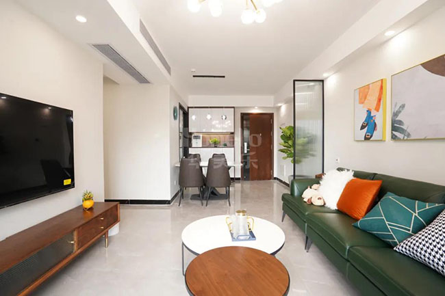 三室兩廳現(xiàn)代簡約，溫馨清新的居所，充滿煙火氣的生活