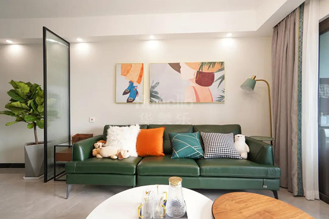 三室兩廳現(xiàn)代簡約，溫馨清新的居所，充滿煙火氣的生活