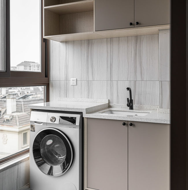 106㎡現(xiàn)代簡(jiǎn)約三居室，時(shí)尚與雅致的交融