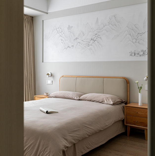 106㎡現(xiàn)代簡(jiǎn)約三居室，時(shí)尚與雅致的交融